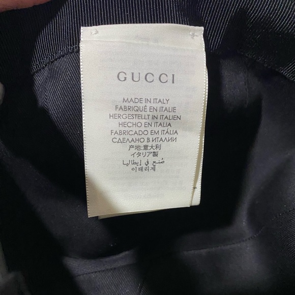 ORIGINAL GG CANVAS BASEBALL HAT WITH WEB BRAND NEW - Picture 5 of 7